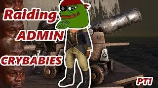 ATLAS PVP RAID COMPANY Screams ADMIN pt1