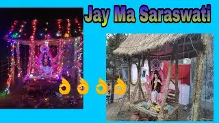 Saraswati puja pandal new design🌻🌼|| pandal idea👆🏿👌👌👌👌