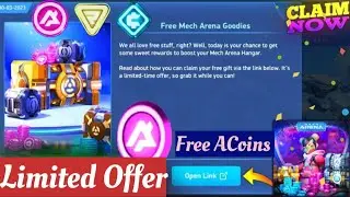 FREE ACOINS, 🤩🥳 | CLAIM NOW LIMITED OFFER 😍 | FREE MECH ARENA GOODIES | #mecharena