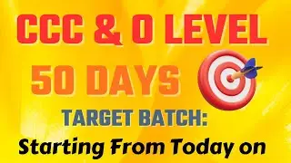 CCC  Most Important MCQ Class 1 || CCC New Pattern || ICA EDUCATION 