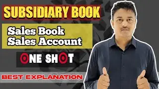 Subsidiary book class 11|| sales book || #class11accounting #class11account