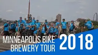 Minneapolis Bike Brewery Tour 2018