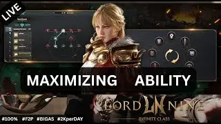 LORDNINE LIVE 🔴 Maximizing Class Abilities | Solo Grind Progression | No Pay-to-Win
