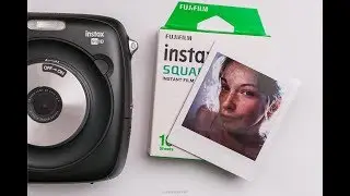 Fujifilm instax SQUARE SQ10 Распаковка и обзор  Unboxing and Review