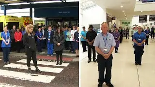 Minute&rsquo;s silence held to honour key workers who have died from coronavirus