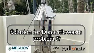 SOLUTION FOR DOMESTIC WASTE PROBLEM ? #incinerator #trending #nullwaste #wastedisposal #lowestprices