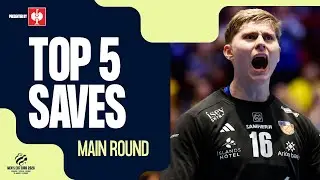 Top 5 Saves | Main Round | Men's EHF EURO 2026