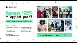TEAP '25 Wrapped Webinar