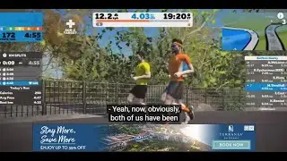 Running more fun with Zwift. Running more fun with MBH fitness.