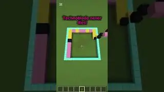 Minecraft sand art - TECHNOBLADE NEVER DIES 👑💔 #minecraft #shorts #technoblade