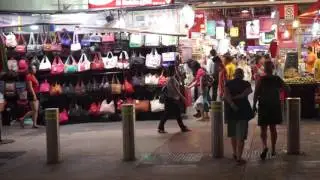 Singapore, walking from Sim Lim Square to Victoria St | Sony a6000 SEL35F18 Beholder MS1 low light