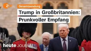 heute journal vom 17.09.2025 Trumps UK-Besuch, Generaldebatte im Bundestag, Reeperbahn Festival