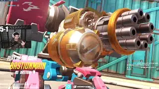 BastionMain Carry Bastion - POTG! [ Overwatch Season 32 Top 500 ]