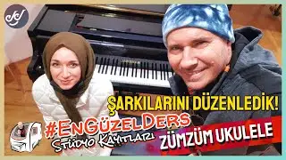 Zümzüm Ukelele Şarkılarını Stüdyoda Düzenledik ! #ENGÜZELDERS