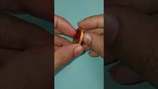 Chocolate Coin In Golden Wrapper Unpacking Satisfying ASMR #shorts #amsr #hype