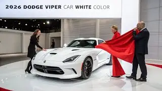 🔥🚀2026 Dodge Viper White Color &ndash; Ultimate American Supercar Reborn!