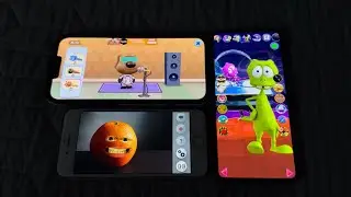 My Talking Tom Friends (Ben) Echo Vs Talking Orange Echo Vs Talking Alan Alien Echo (11/25/2025)