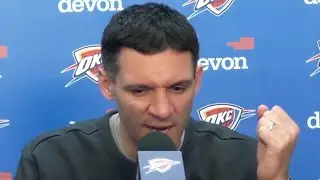Mark Daigneault PostGame Interview | Oklahoma City Thunder vs Memphis Grizzlies