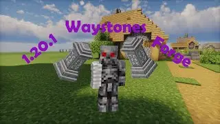 Waystones мод для Майнкрафта. Подробный обзор. Forge 1.20.1