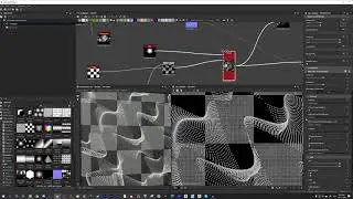 I created album cover art in Substance Designer