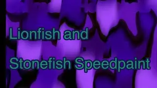 Lionfish and Stonefish Speedpaint (Blood Warning) || Wings of Fire || Koi&rsquo;s Fin || Ibis Paint X