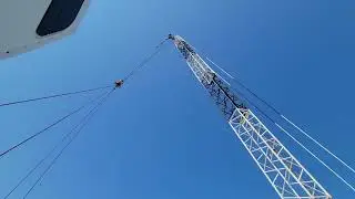 HIGHEST cranes in Central fl #construction #crazy #trucking #3d