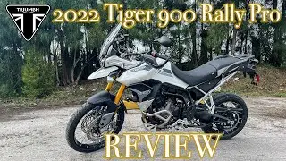 Обзор Triumph Tiger 900 Rally Pro 2022 года (улица)