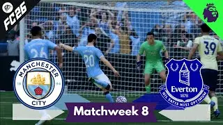 Manchester City vs Everton | Premier League Matchweek 8 Highlights | FC26 Career Mode Part 11