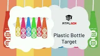 Shatterproof Plastic Bottle Target for Shooting