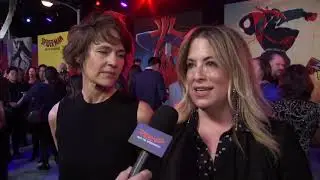 Spider-man Into The Spider Verse LA World Premiere - Itw Kristine Belson and Christina Steinberg