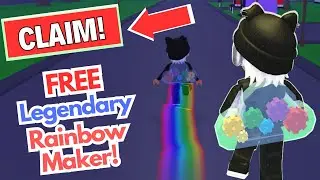❗HURRY❗Free LEGENDARY Rainbow Maker 🌈for Adopt Me Players! Roblox! (CLAIM FAST!)