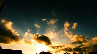 TIMELAPSE: Beautiful Sunset Clouds Moving Background Time Lapse Ep.3