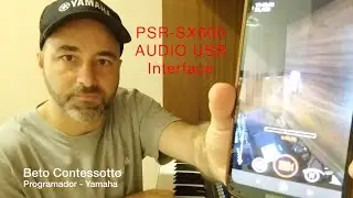 Como usar O PSR-SX600 como Placa de Áudio USB no celular.