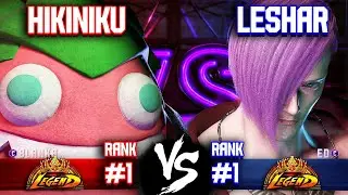 SF6 ▰ HIKINIKU (#1 Blanka) vs LESHAR (#1 Ed) ▰ High Level Gameplay