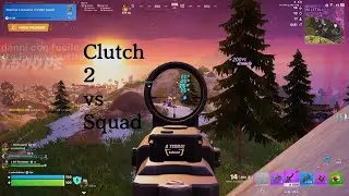 Fortnite zero build - Clutch 2 vs squad