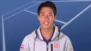 Nishikori - World Tennis Day MSG