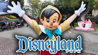 Disneyland Fall 2024 Walkthrough - Tiana Construction, Rides + Pinocchio | 4K 60FPS