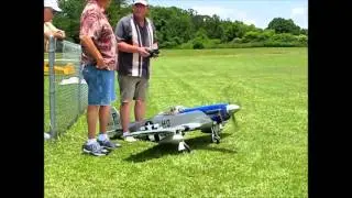 RC - P - 51 First flight , MCRCC