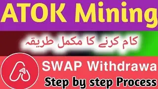 Atok mining app full details | How to atok mining app | Saqlain online earning