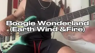 Boogie Wonderland - Earth Wind & Fire [BASS COVER and PLAY-A-LONG NOTATION]