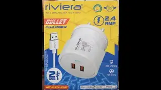 Rivira BuLLet  Charger  2.4 AMP