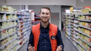 Alexis, Manager de rayon chez Auchan