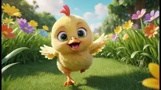 Minecraft Baby Chicken Hid in Tall Grass | Kids Songs & Nursery Rhymes