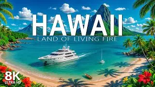 [𝟖𝐊] Hawaii 🎶 Hawaii Paradise Aerial View with Tropical Deep House Mix 2025