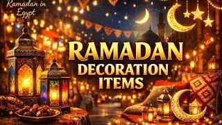 Beautiful Ramadan Decorations in Egyptian Super Shops