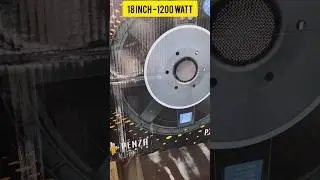 PENZA AUDIO SPEAKER 🔊 18 INCH 1200 WATT #penza #speaker