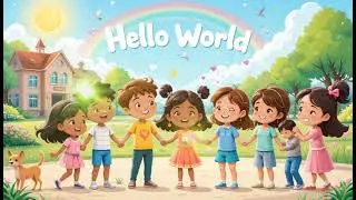Hello World | New Greeting Song for Kids | Jolly Jingles English Song 2025
