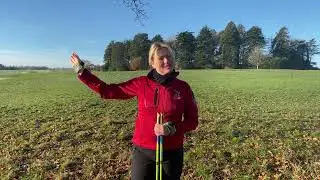 Why do we Nordic walk in Ashton Court in Bristol?