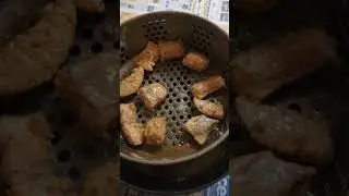 Part 13 (Short) How to catch, clean, and prepare a Trout while Ice Fishing 🎣🧊 #cooking #icefishing