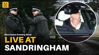 WATCH LIVE: King's Sandringham estate after Andrew Mountbatten-Windsor arrested